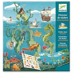 AufkleberAbenteuer auf See Djeco