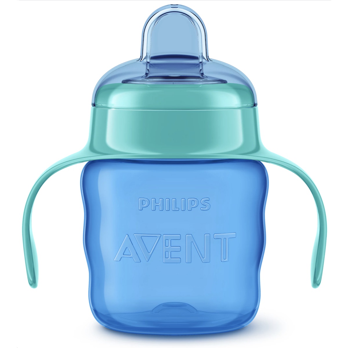 Auslaufsicherer Becher 200ml Avent blau