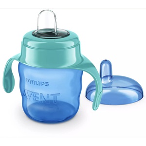 Auslaufsicherer Becher 200ml Avent blau