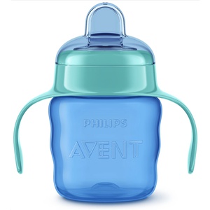 Auslaufsicherer Becher 200ml Avent blau