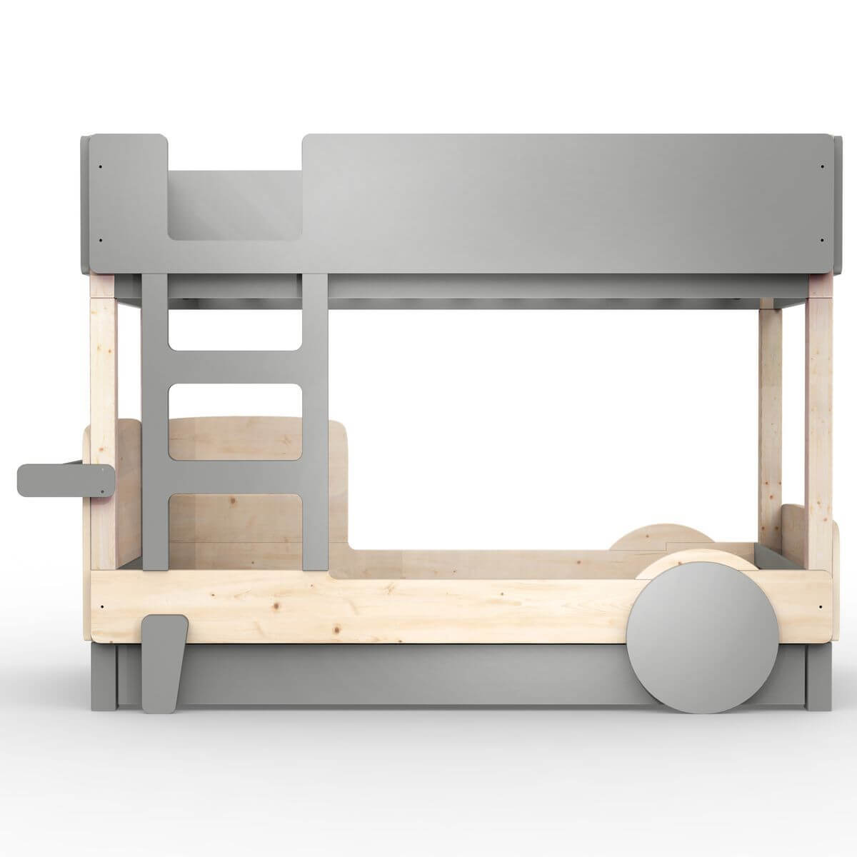 Ausziehbares Bett DISCOVERY Mathy by Bols zementgrau