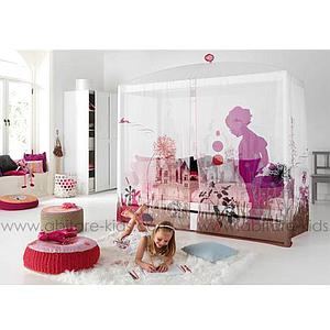 Ausziehbett inkl. Front 90x200cm Lifetime weiß