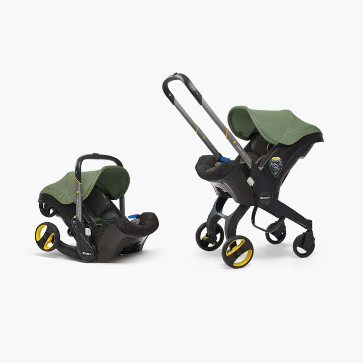 Auto-Kinderwagen-Sitz gr0+ Doona Desert green