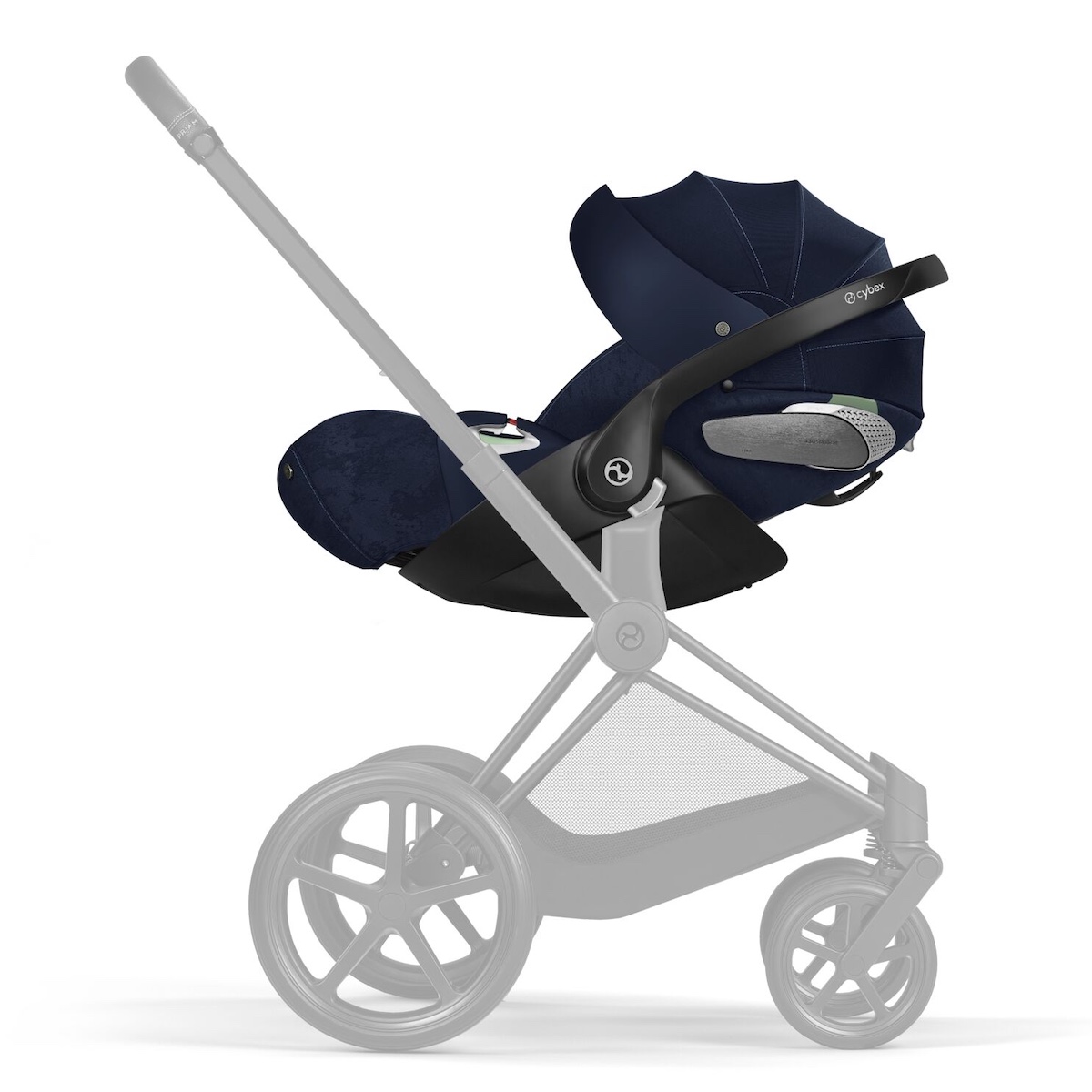 Autositz luxe CLOUD T I-SIZE PLUS Cybex Rebellious Denim Blue navy blue 