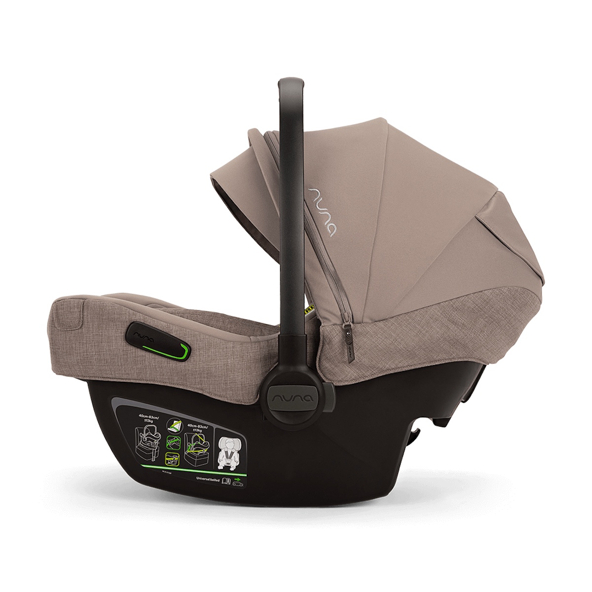 Autositz PIPA NEXT Nuna cedar kompatibel