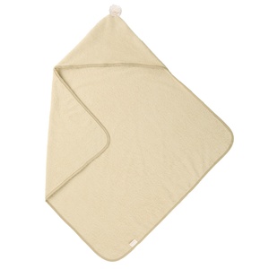 Baby-Bademantel SO CUTE 73x73cm Nobodinoz grüner Tee