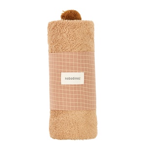 Baby-Badeumhang SO CUTE 73x73cm Nobodinoz Kamel