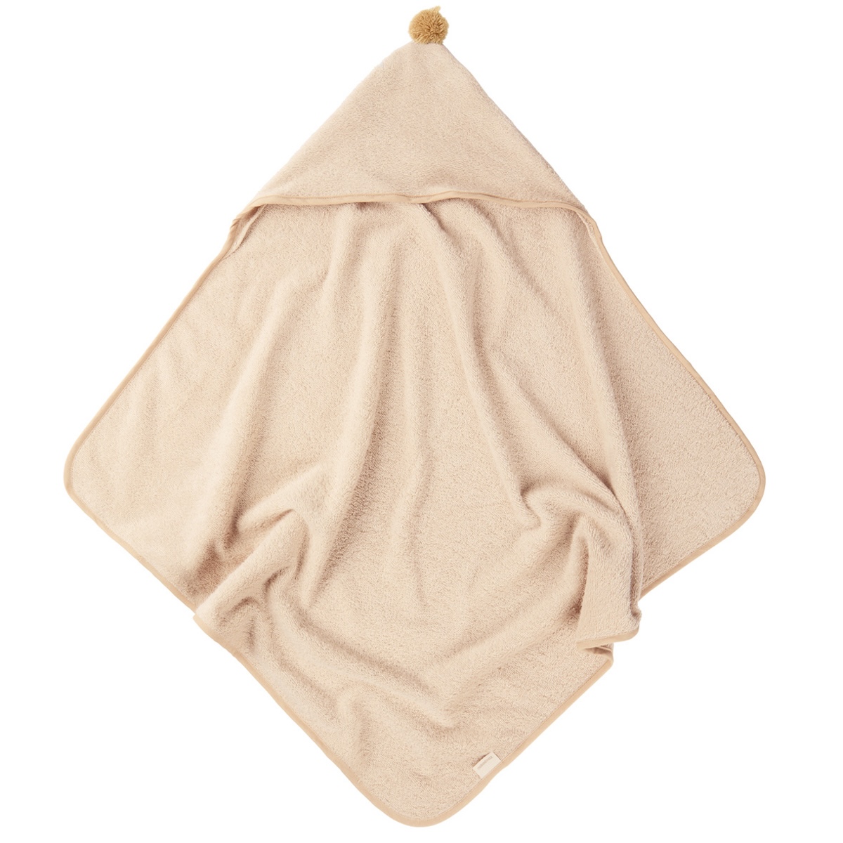 Baby-Badeumhang SO CUTE 73x73cm Nobodinoz latte