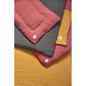 Baby Bedding set, GOTS Muslin anthracite Laessig