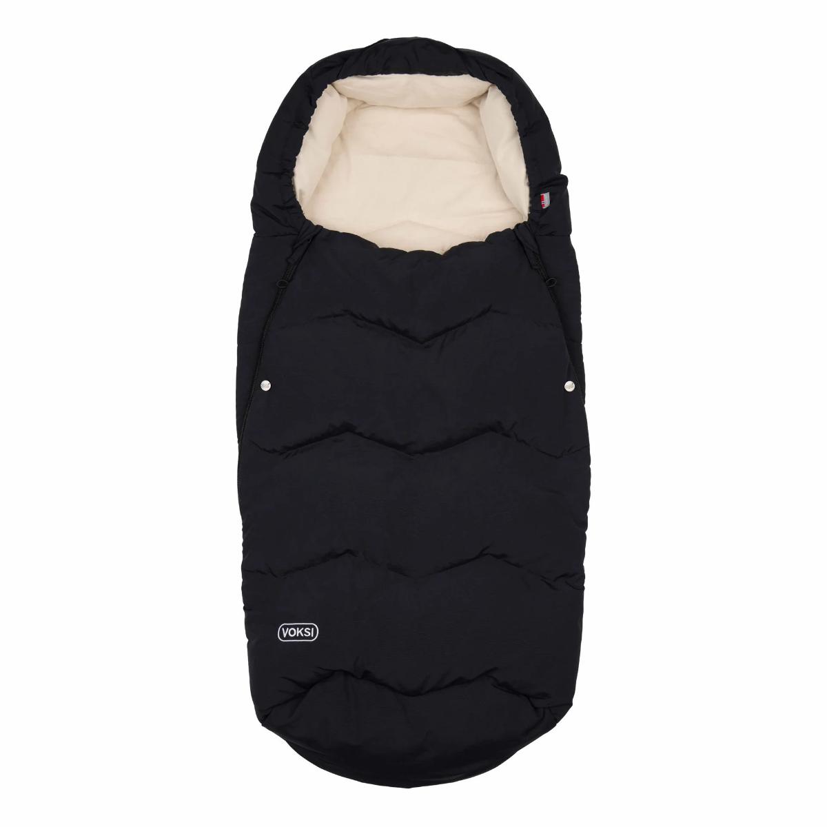 Baby-Fußsack EXPLORER Voksi black solid
