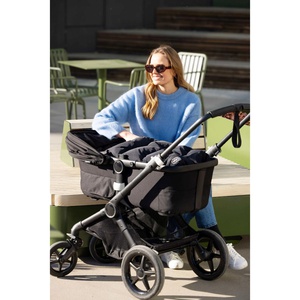 Baby-Fußsack EXPLORER Voksi black solid