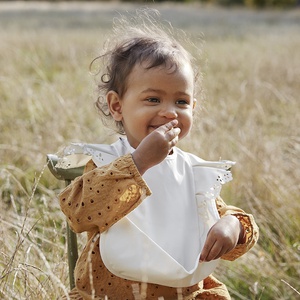 Baby Lätzchen Wasserdicht Vanille Weiß Elodie