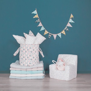 Baby Puppe 26cm NINS TROPFEN Abitare Kids Rosa-Gelb