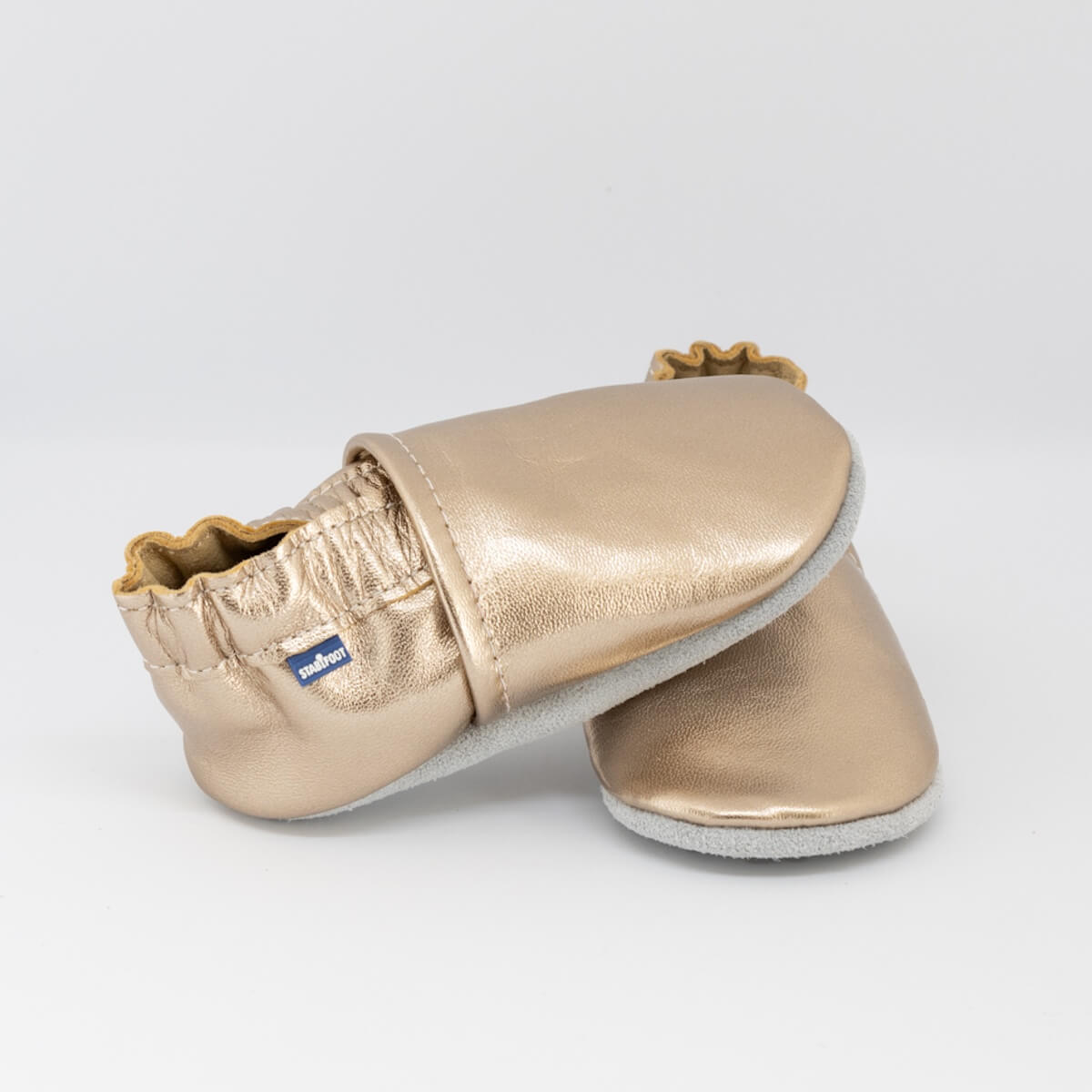Baby soft Babyschuhe Stabifoot Gold 3-6m
