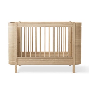 Babybett 68x122/162cm WOOD MINI+ Oliver Furniture Eiche (mit Umbauset Juniorbett)