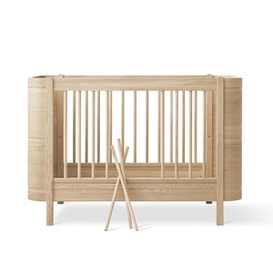 Babybett 68x122/162cm WOOD MINI+ Oliver Furniture Eiche (mit Umbauset Juniorbett)