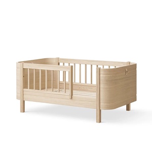 Babybett 68x122/162cm WOOD MINI+ Oliver Furniture Eiche (mit Umbauset Juniorbett)