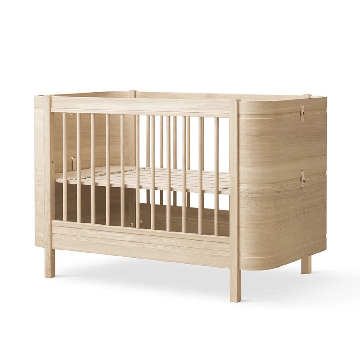 Babybett 68x122cm/162cm WOOD MINI+ Oliver Furniture Eiche