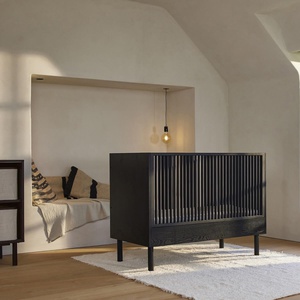 Babybett Hai No Ki Lit 60x120cm Quax black ash