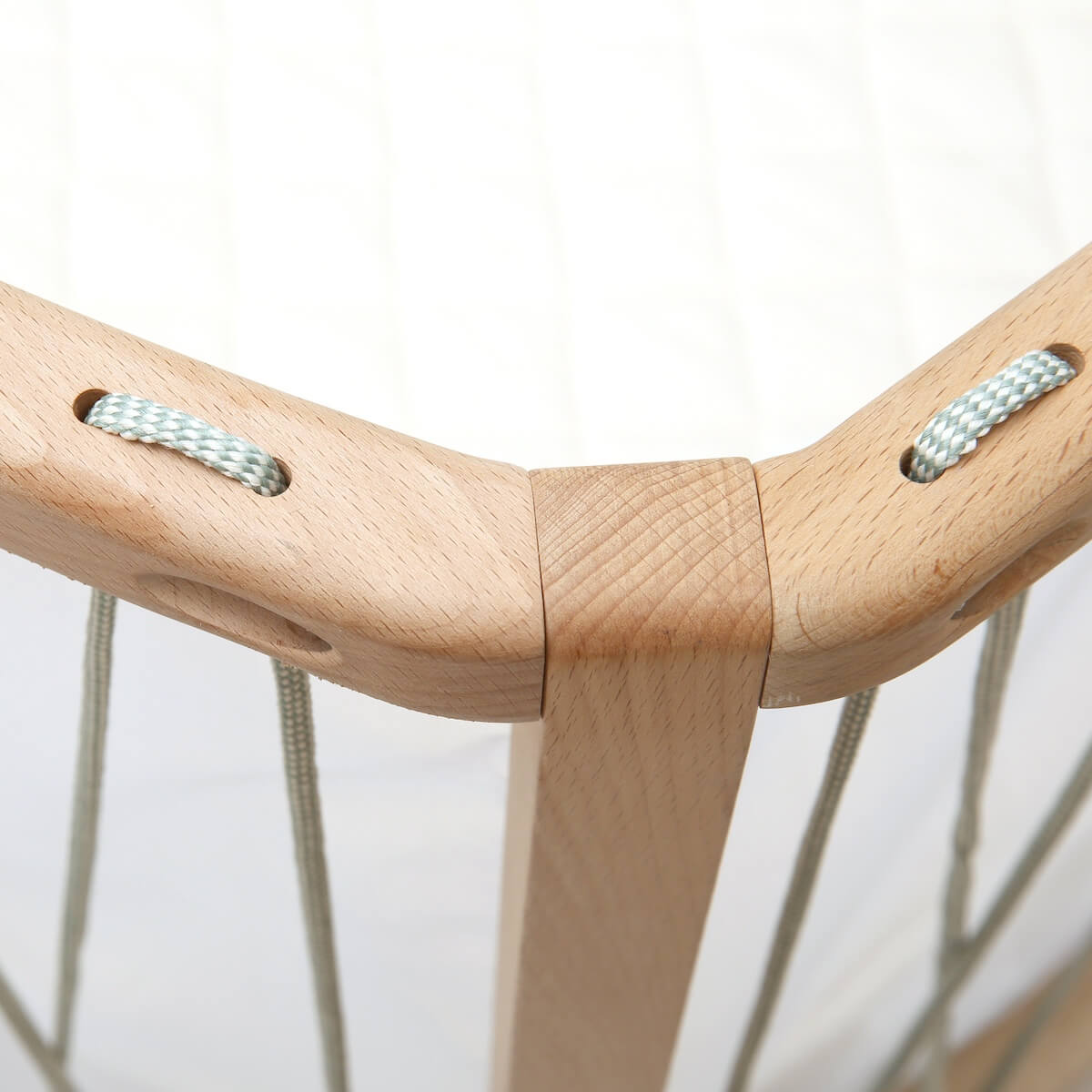 Babybett KIMI Kordel Lichen Charlie Crane Schaumstoffmatratze