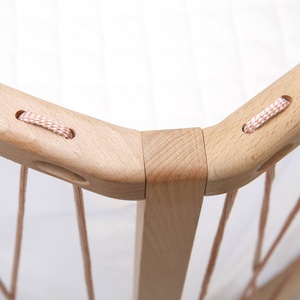 Babybett KIMI Kordel Rosenholz Charlie Crane Kokosmatraze