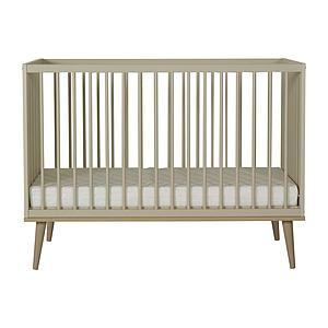 Babybett mitwachsend 60x120cm FLOW Quax Eiche natur-Clay