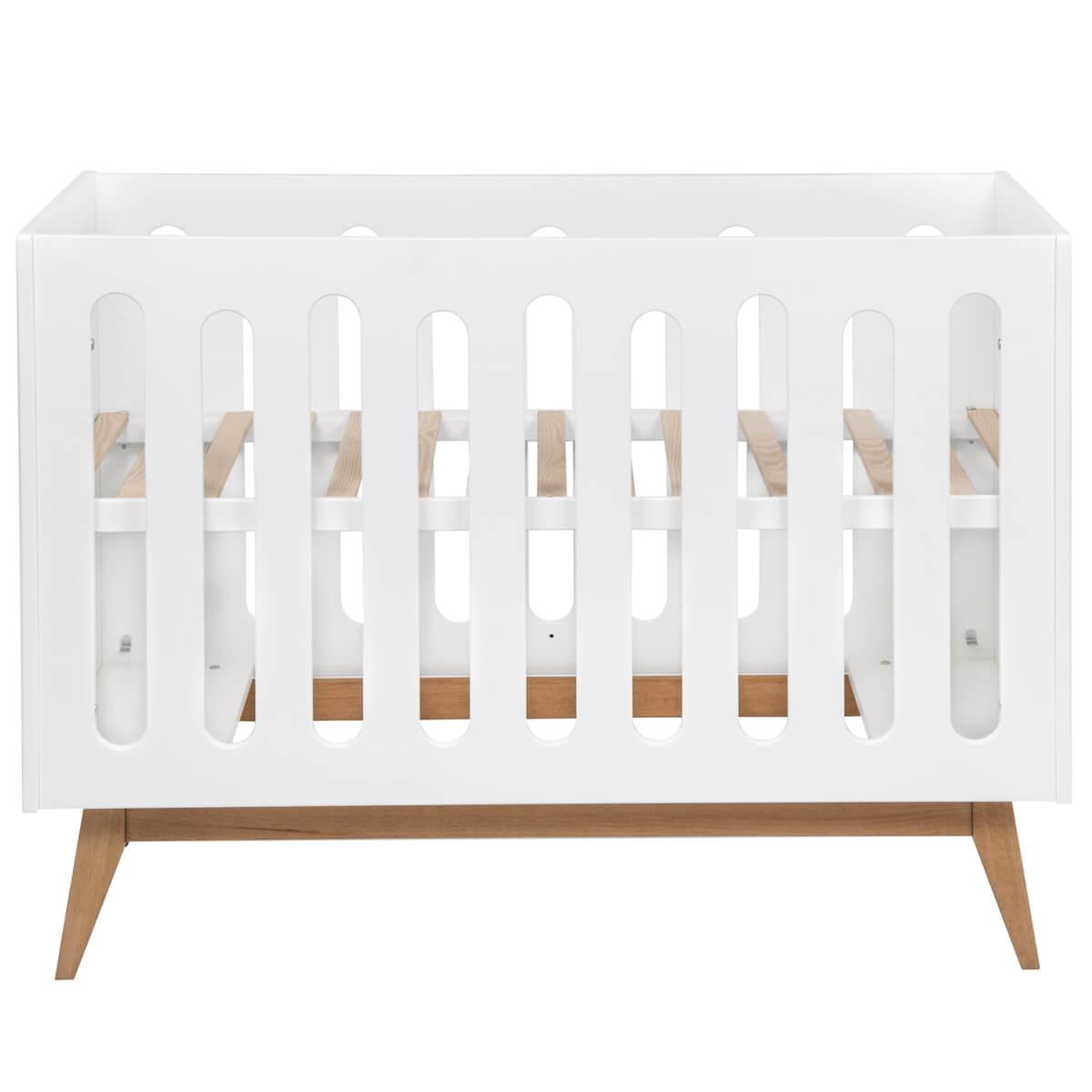 Babybett mitwachsend 60x120cm TRENDY Quax weiß