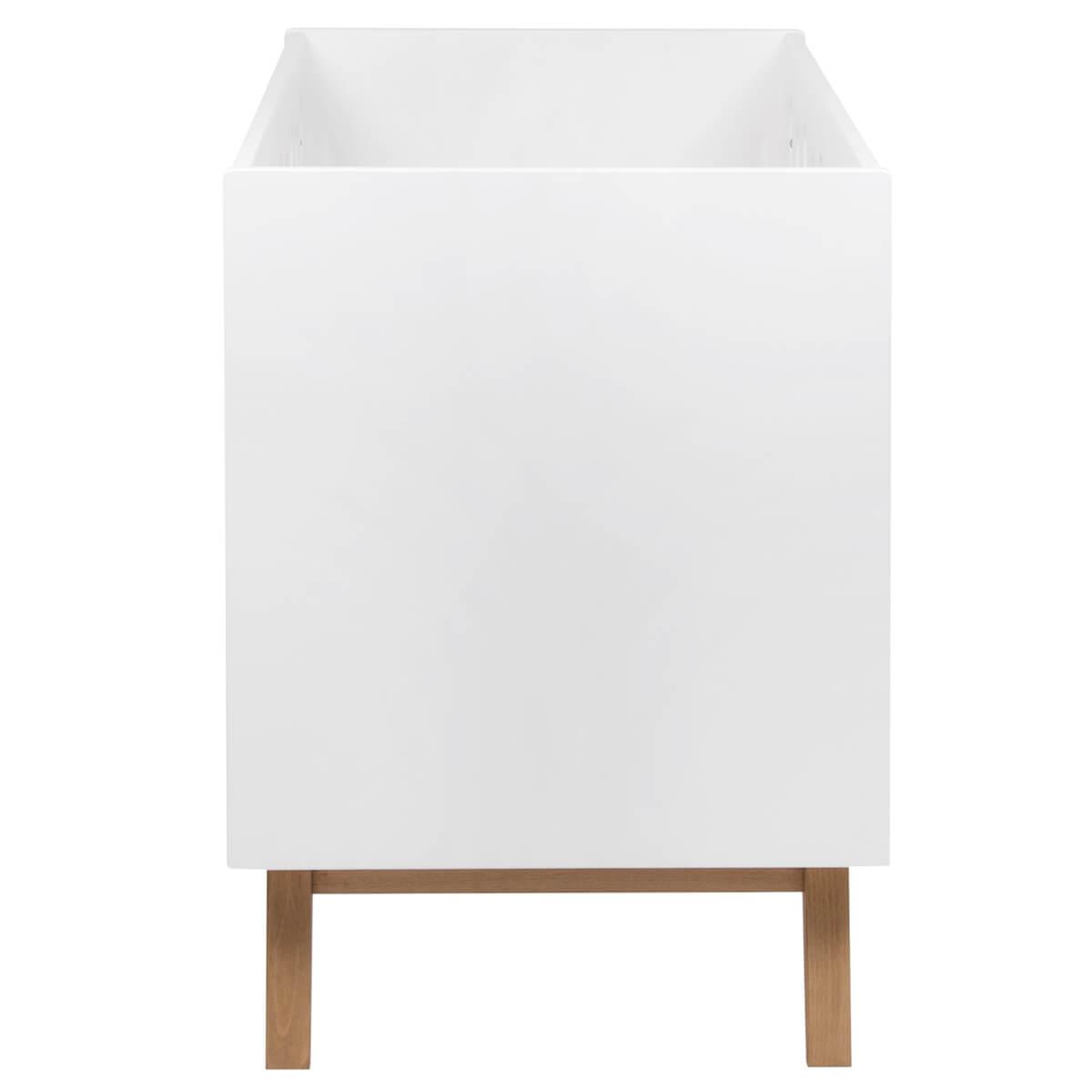 Babybett mitwachsend 60x120cm TRENDY Quax weiß