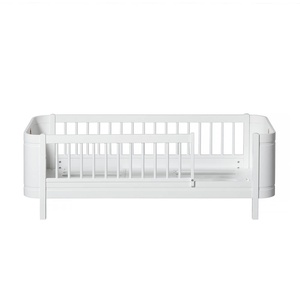 Babybett mitwachsend 68x122cm/162cm WOOD MINI+ Oliver Furniture weiß