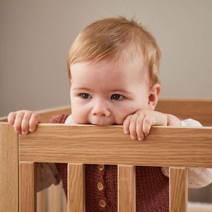 Babybett mitwachsend 70x120cm NOVA Flexa Eiche