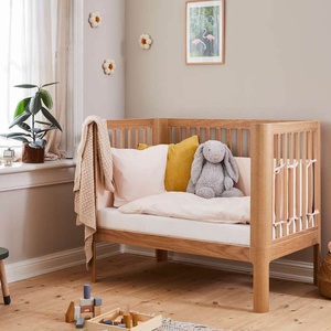 Babybett mitwachsend 70x120cm NOVA Flexa Eiche