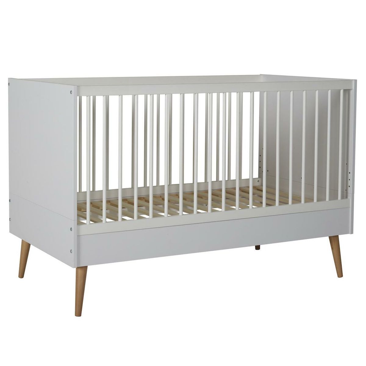 Babybett mitwachsend 70x140cm COCOON Quax ice weiß