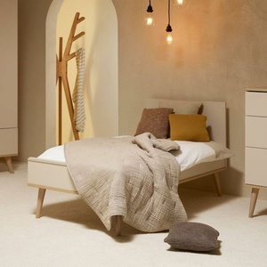 Babybett mitwachsend 70x140cm FLOW Quax Natureiche-Clay