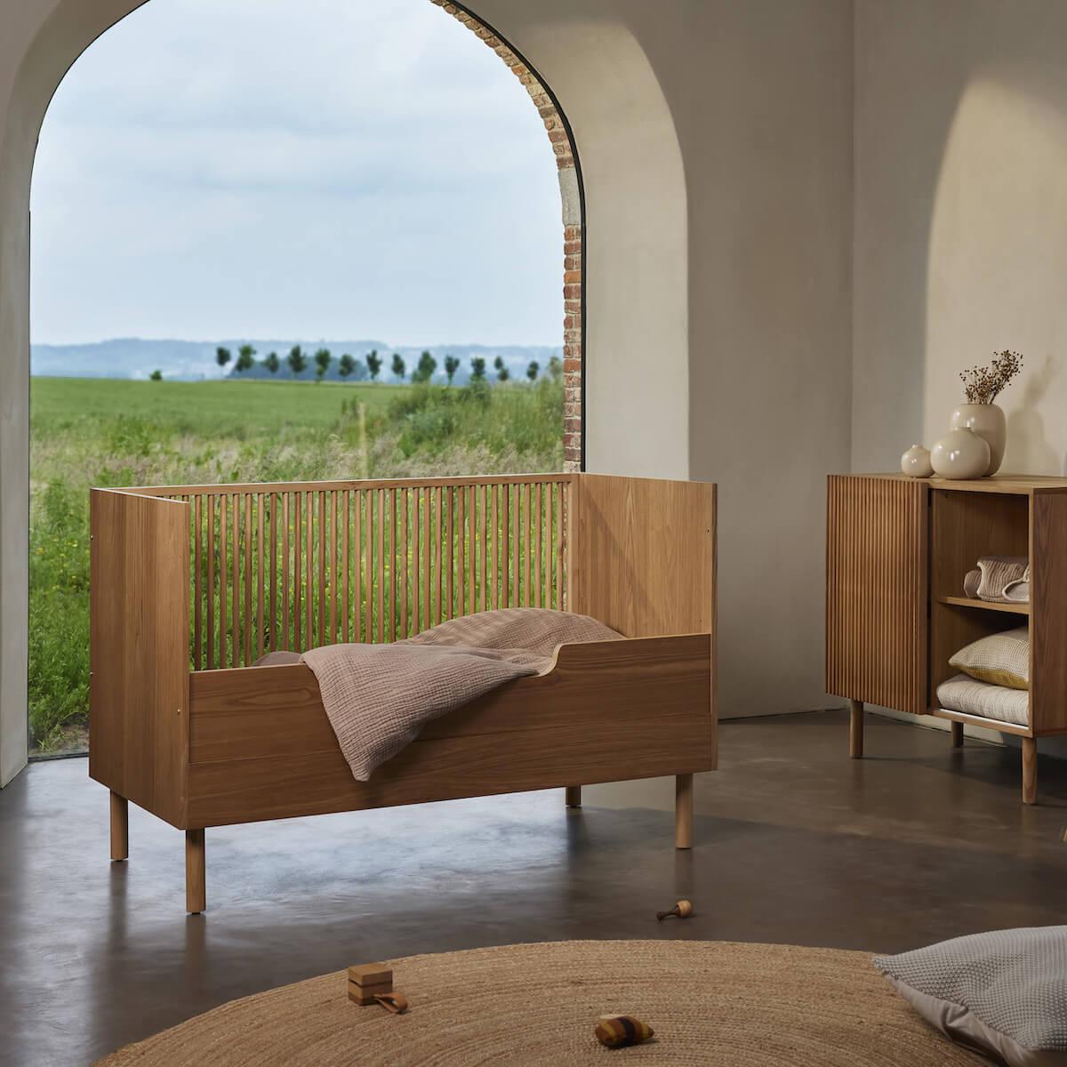 Babybett mitwachsend 70x140cm HAI NO KI Quax