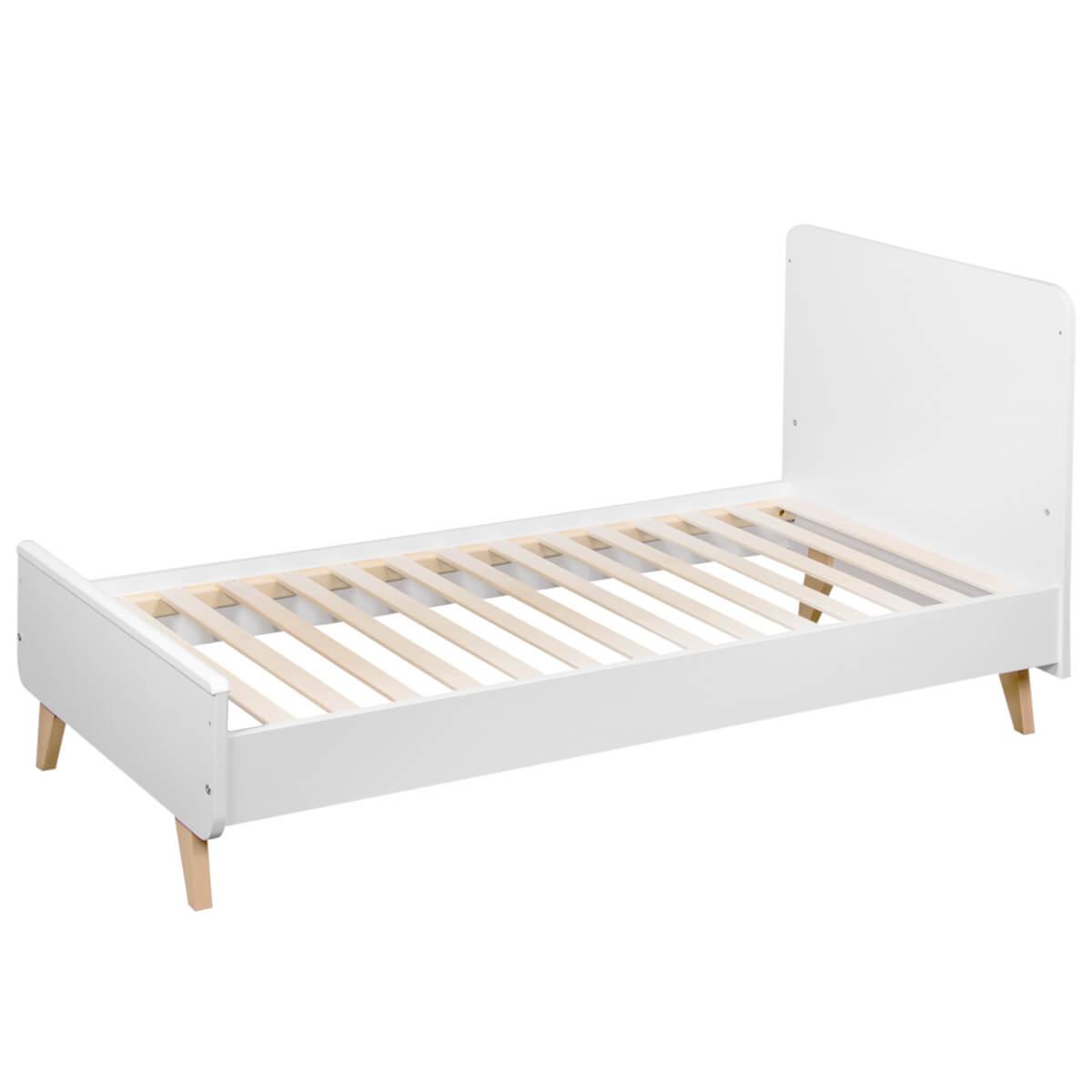 Babybett mitwachsend 70x140cm LOFT Quax weiß