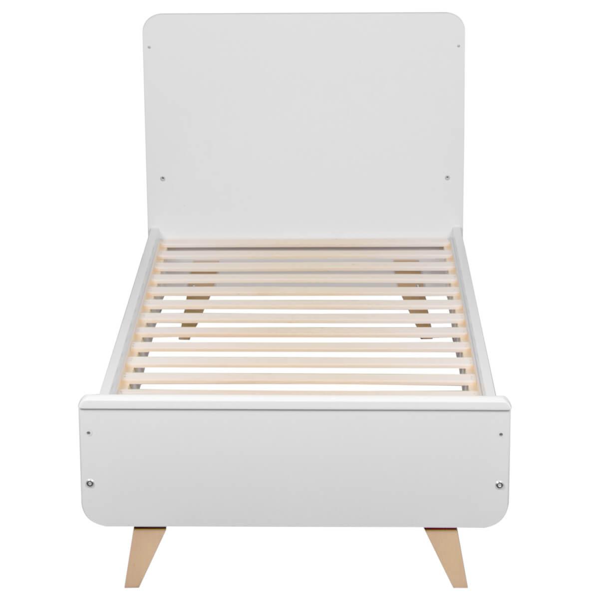 Babybett mitwachsend 70x140cm LOFT Quax weiß