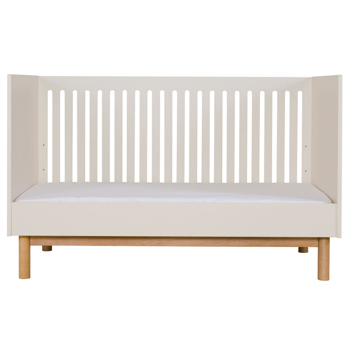 Babybett MOOD umbaubar 70x140cm Quax clay