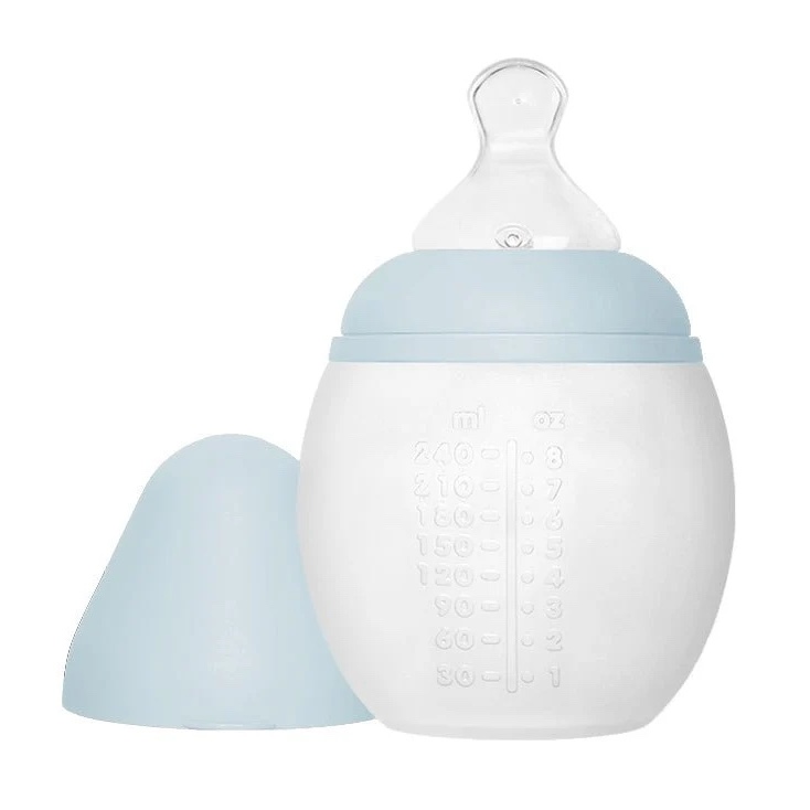Babyflasche 240ml Elhée Blau blass