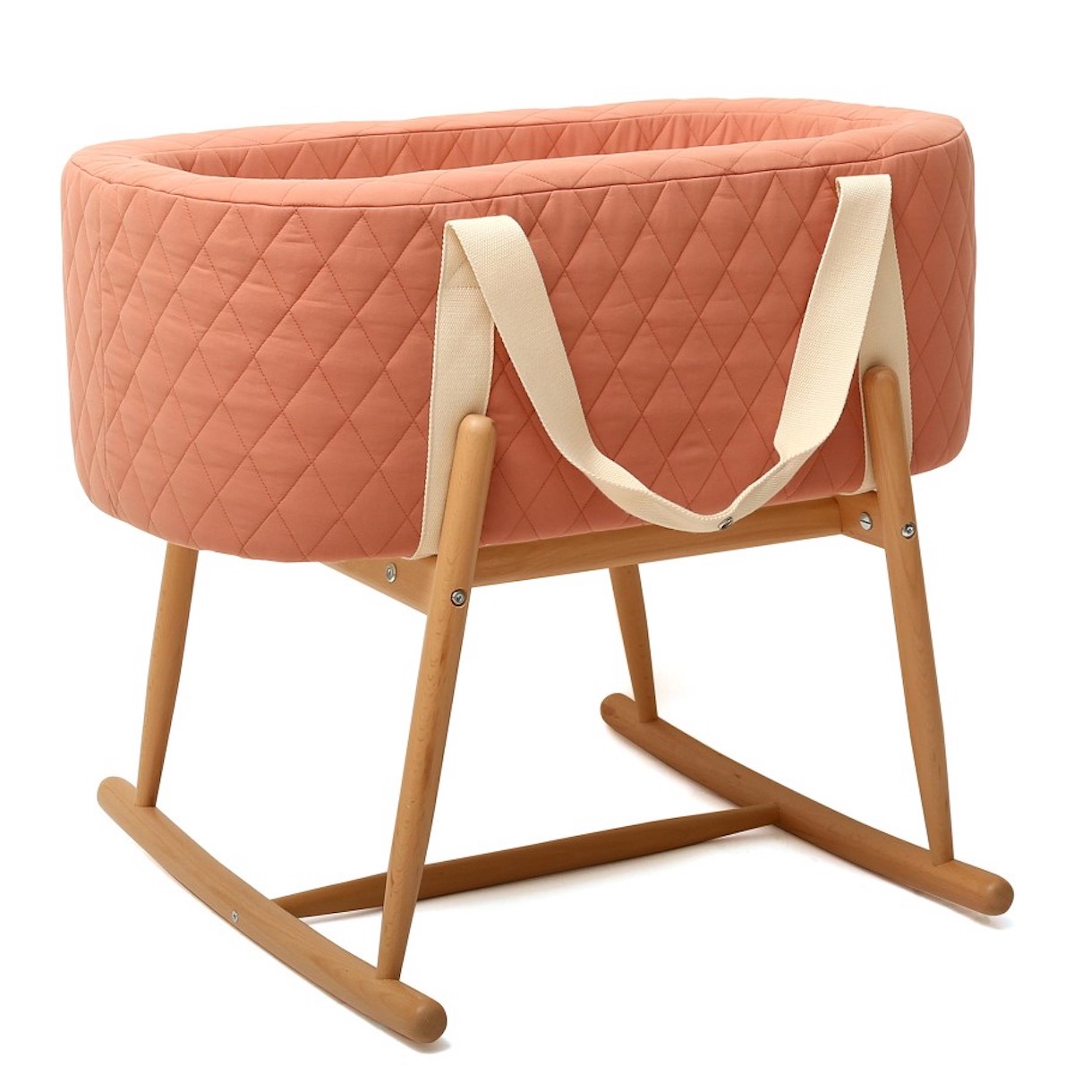 Babykörbchen KUKO Charlie Crane Rosenholz