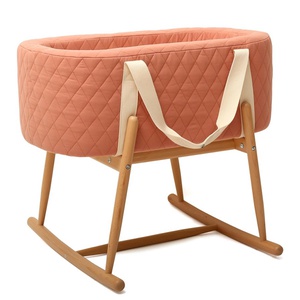 Babykörbchen KUKO Charlie Crane Rosenholz