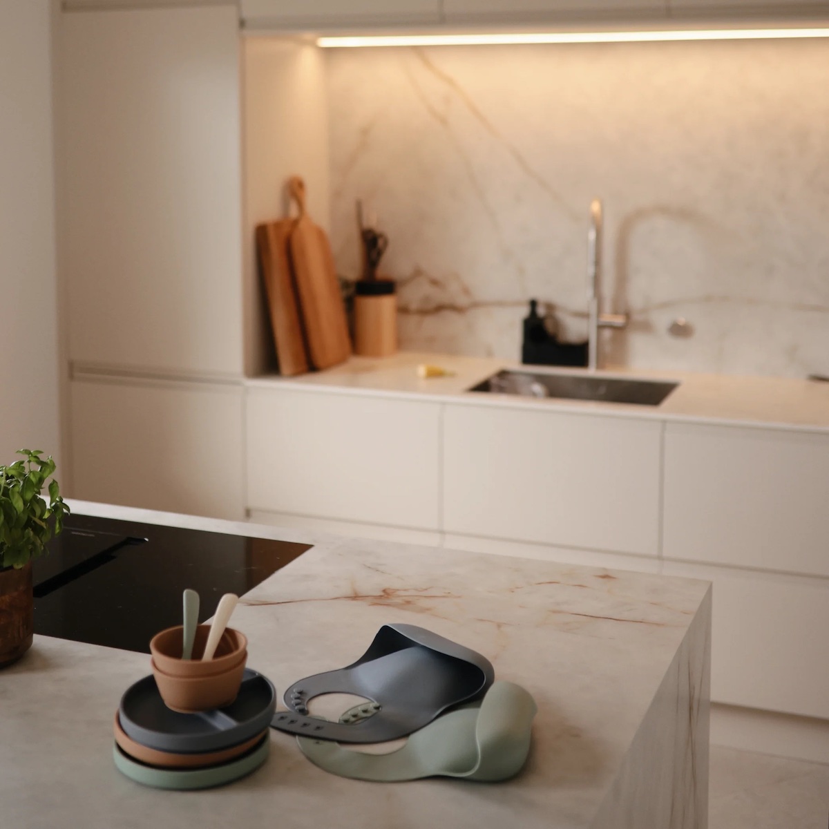 Babylöffel Mushie Getrockneter Thymian Natürlich