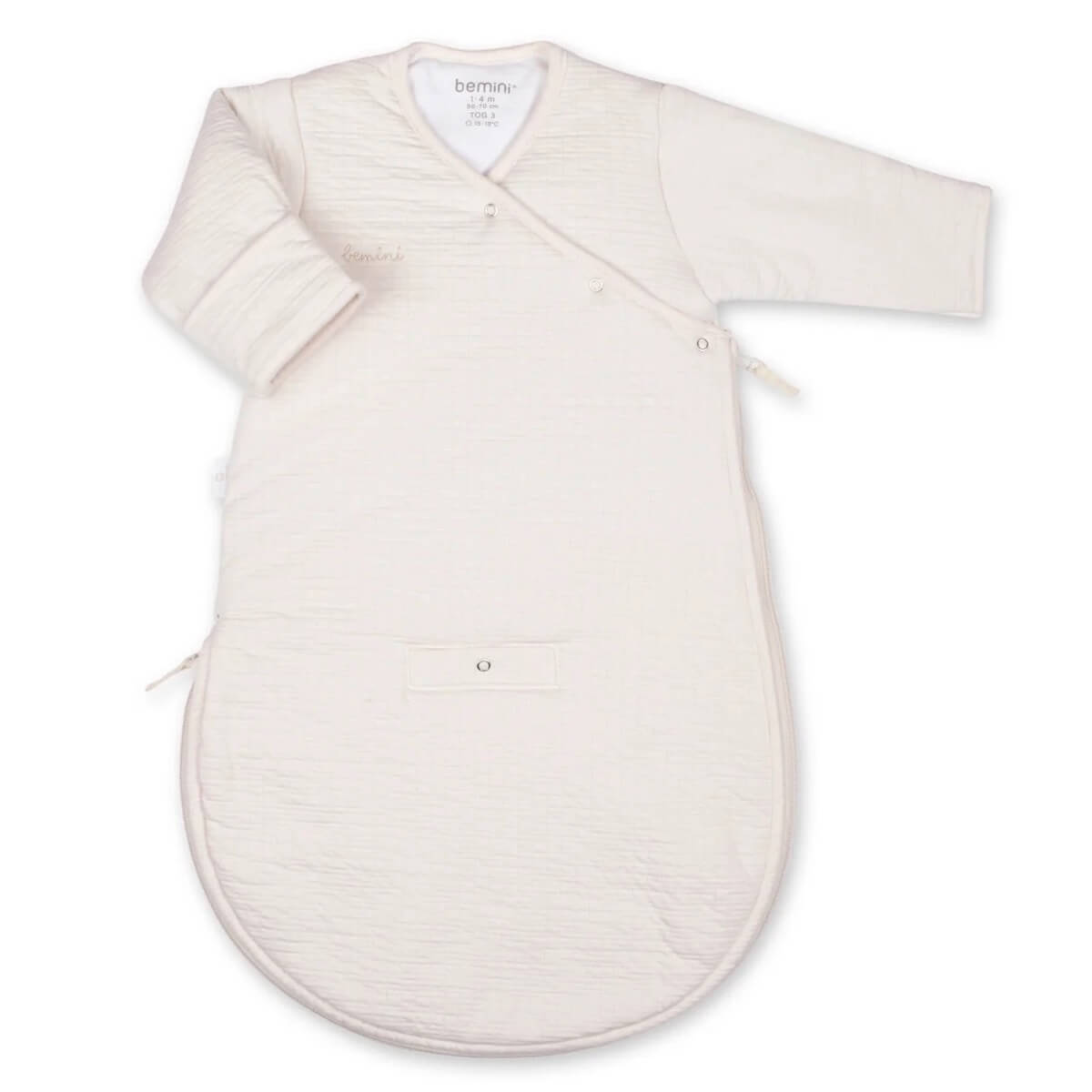 Babyschlafsack 1-4M MAGIC BAG Bemini-Salmler Trikot-Pudding