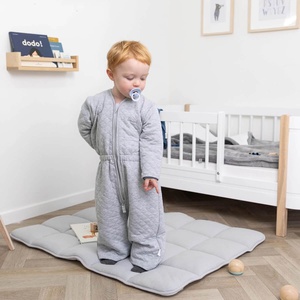 Babyschlafsack 12-24M MAGIC BAG Bemini jersey gesteppt-mix grau