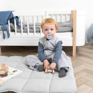 Babyschlafsack 12-24M MAGIC BAG Bemini jersey gesteppt-mix grau