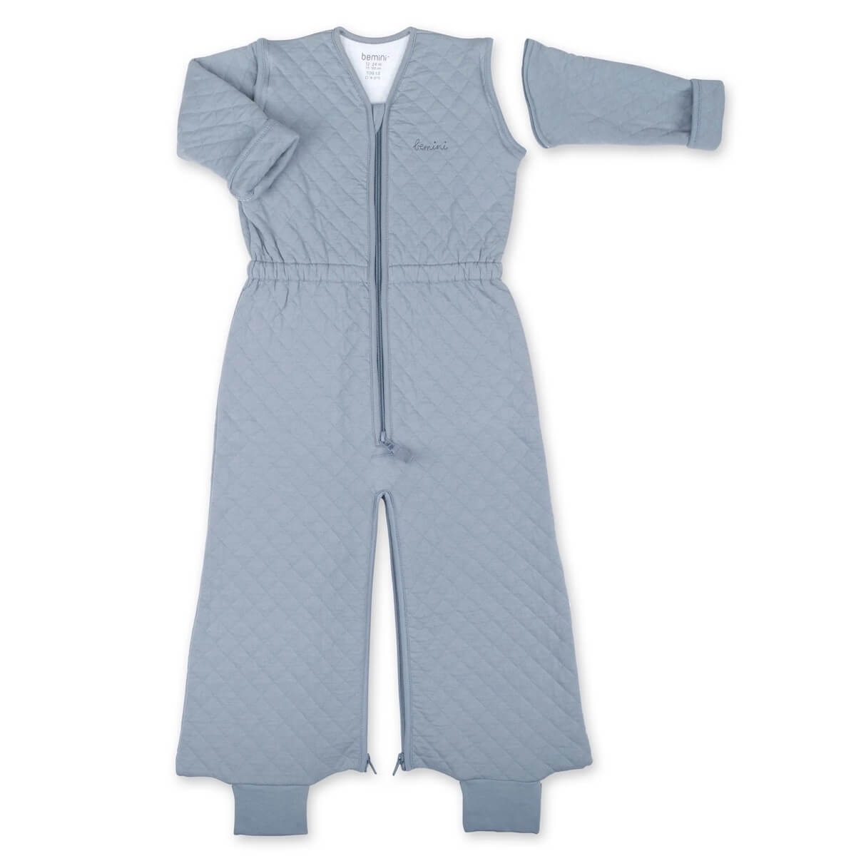 Babyschlafsack 12-24M MAGIC BAG Bemini Jersey gesteppt-stein