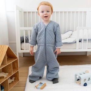 Babyschlafsack 12-24M MAGIC BAG Bemini Jersey gesteppt-stein