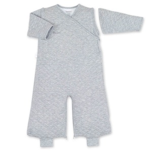 Babyschlafsack 4-12M MAGIC BAG Bemini Jersey gesteppt-mix grau