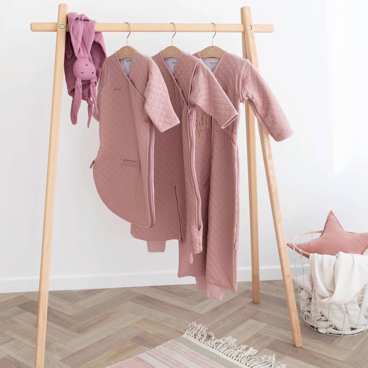 Babyschlafsack 4-12M MAGIC BAG Bemini Jersey gesteppt-vintage