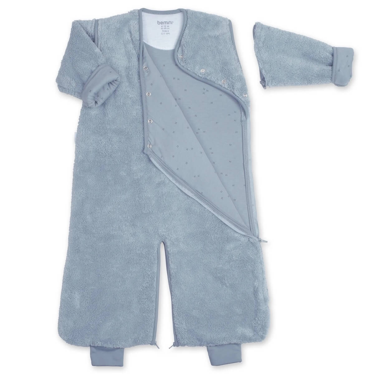 Babyschlafsack 4-12M MAGIC BAG Bemini softy/jersey-stone