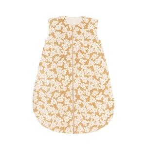 Babyschlafsack Doppelmousseline, 0-6 Monate. Nobodinoz Golden brown sakura